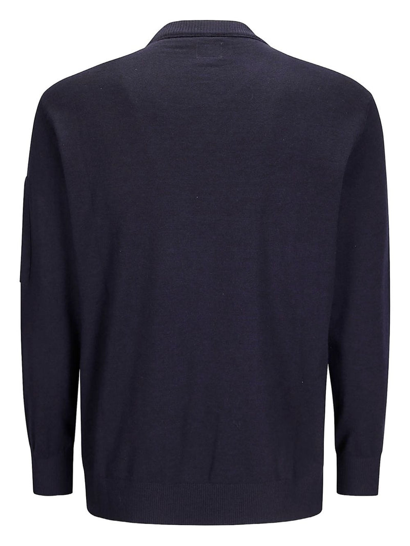 C.P. Company C.P. Company Logo wool crewneck sweater