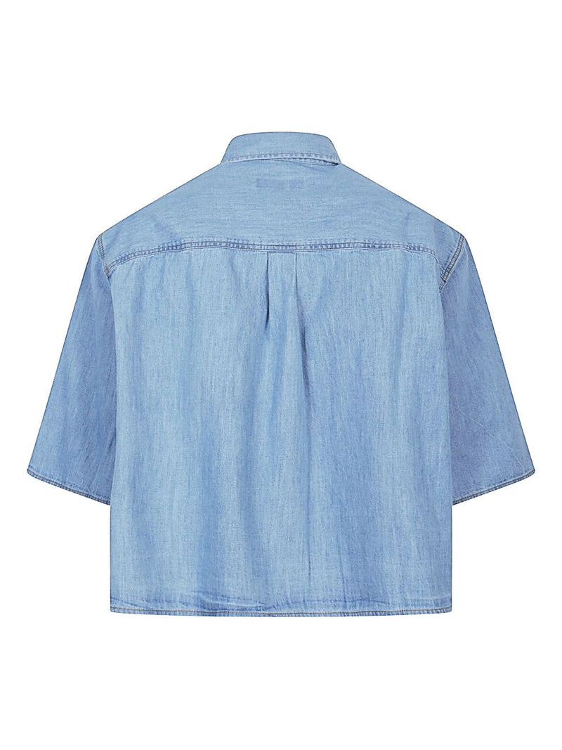 SOSUE Sosue Denim cotton shirt