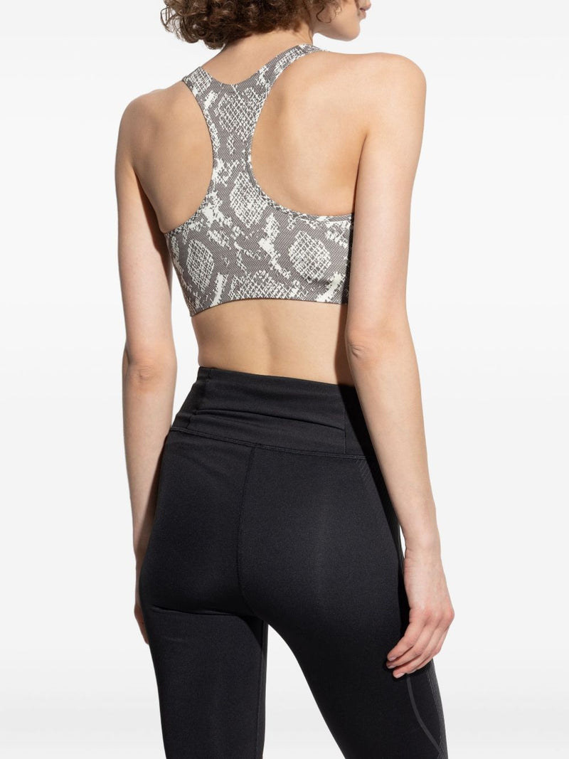 Adidas By Stella McCartney Printed gym bra | Urbalenti™ NYC