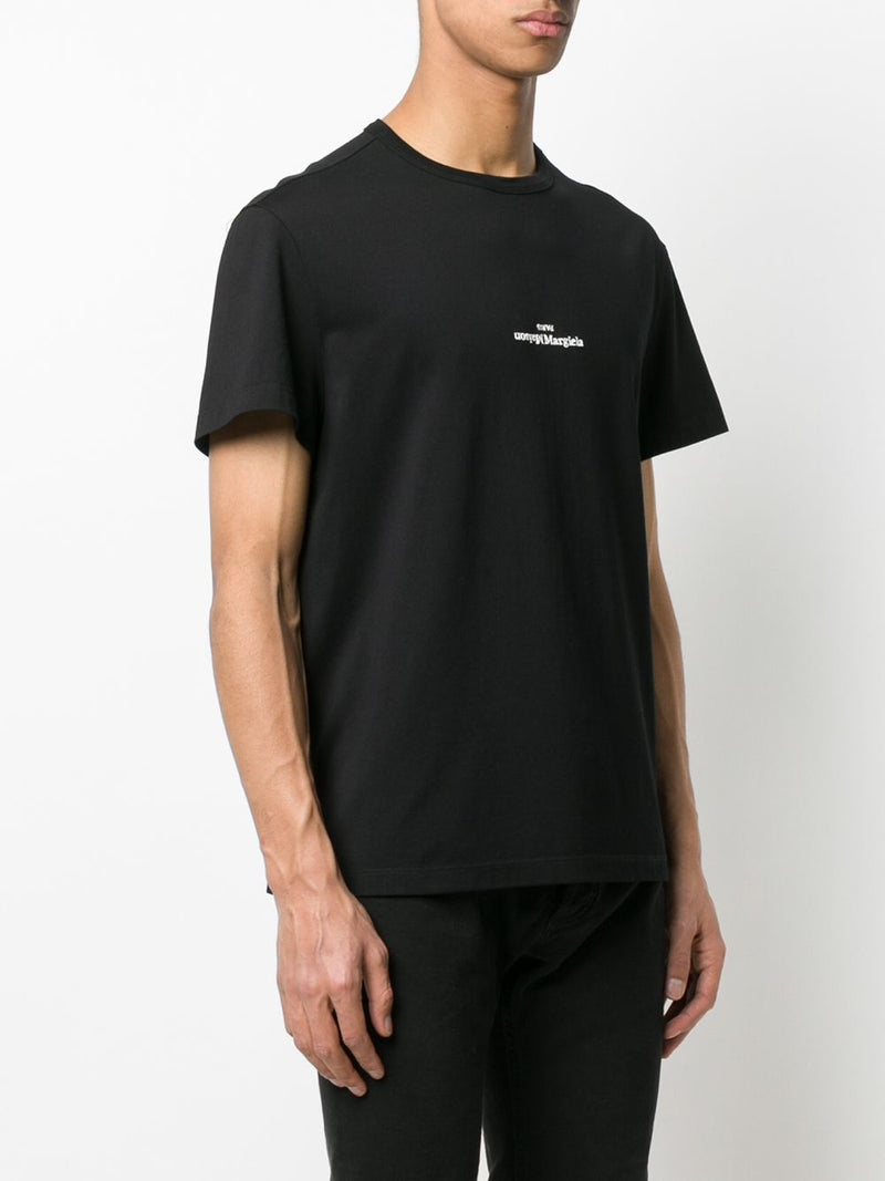 Maison Margiela Distorted-logo cotton T-shirt | Urbalenti™ NYC