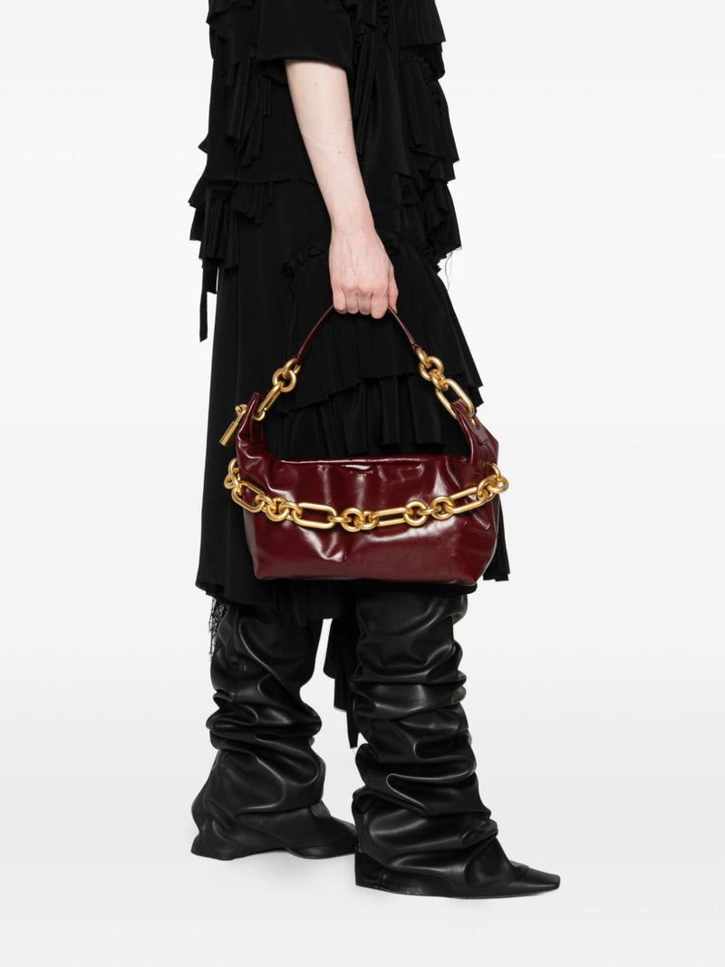 Balmain Balmain Medium Sync Bag In Calfskin Leather