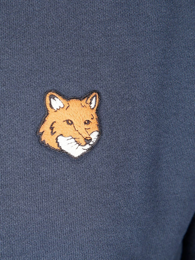 Maison Kitsuné Maison Kitsuné Fox Head-motif cotton sweatshirt