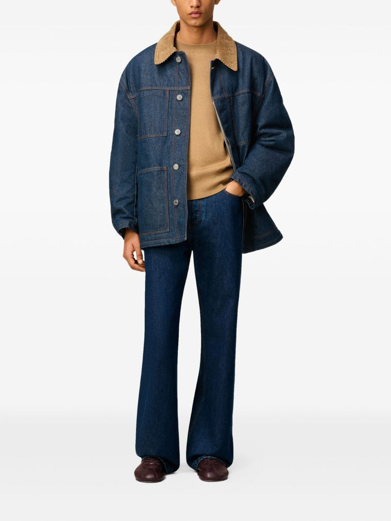 Ami Paris Worker denim jacket | Urbalenti™ NYC