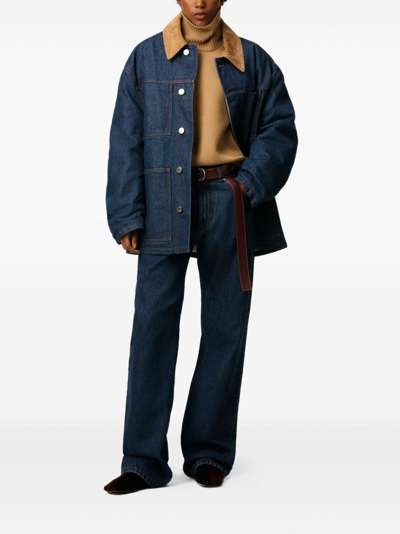 Ami Paris Worker denim jacket | Urbalenti™ NYC