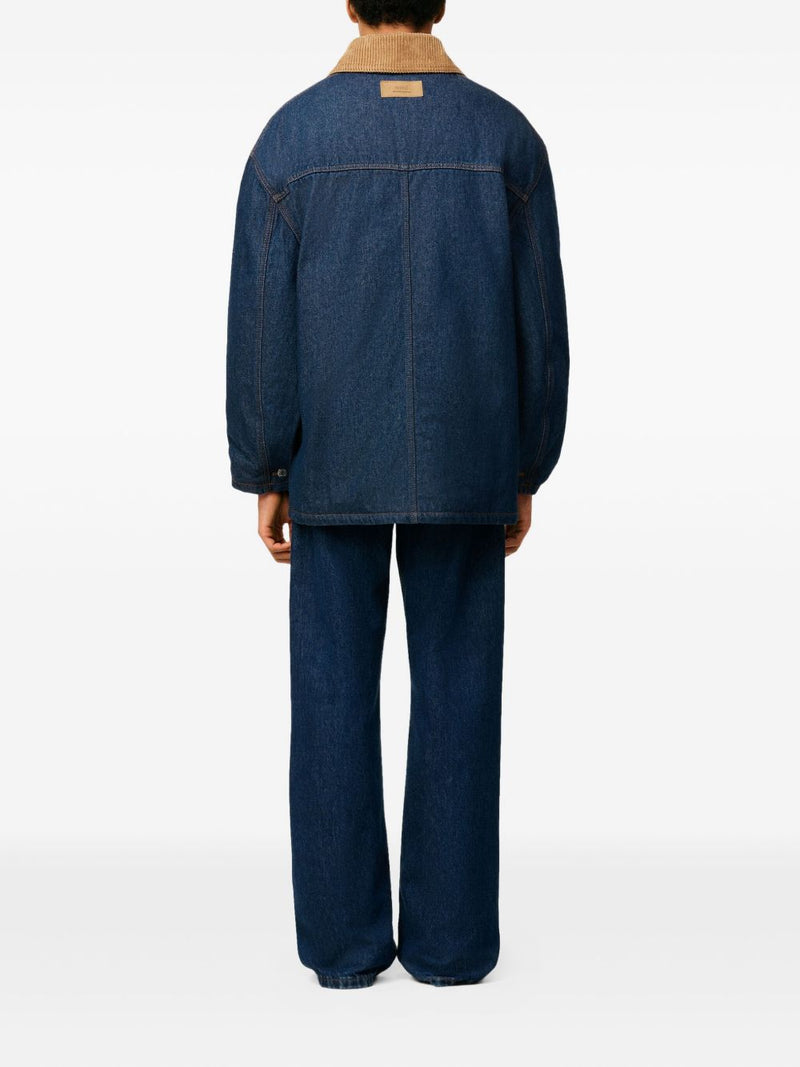 Ami Paris Worker denim jacket | Urbalenti™ NYC