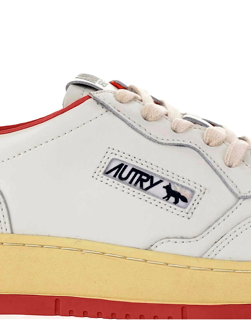 Autry X MAISON KITSUNE Autry X MAISON KITSUNE Autry x Maison Kitsuné Medalist Low sneakers