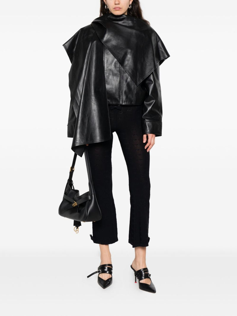 Pantalones acampanados Balenciaga con volantes | URBALENTI™