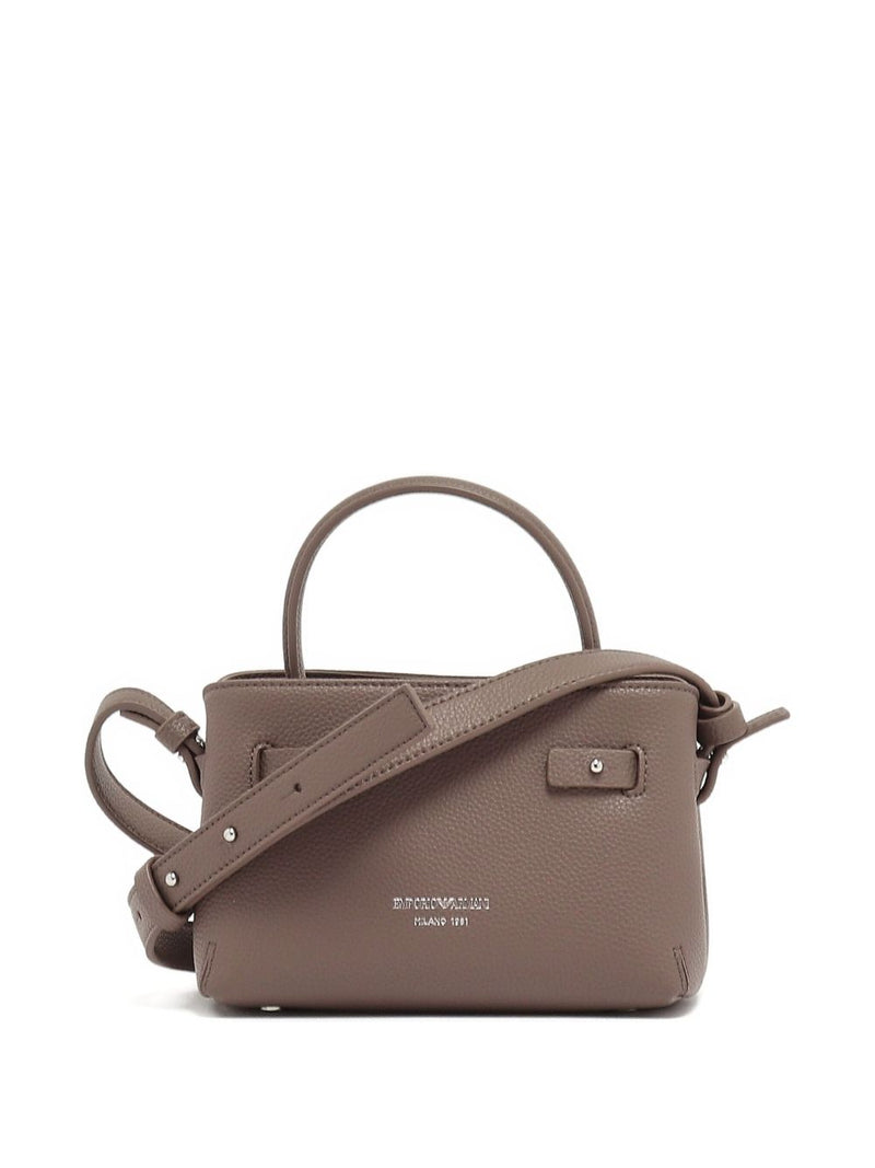 Emporio Armani Knotted top-handle satchel | URBALENTI™