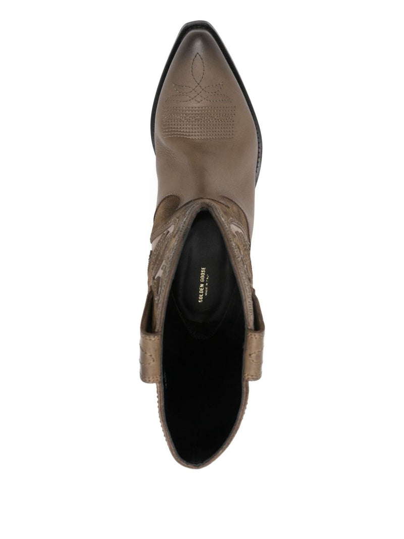 Golden Goose Wish Star boots - Brown Leather | Urbalenti™ NYC