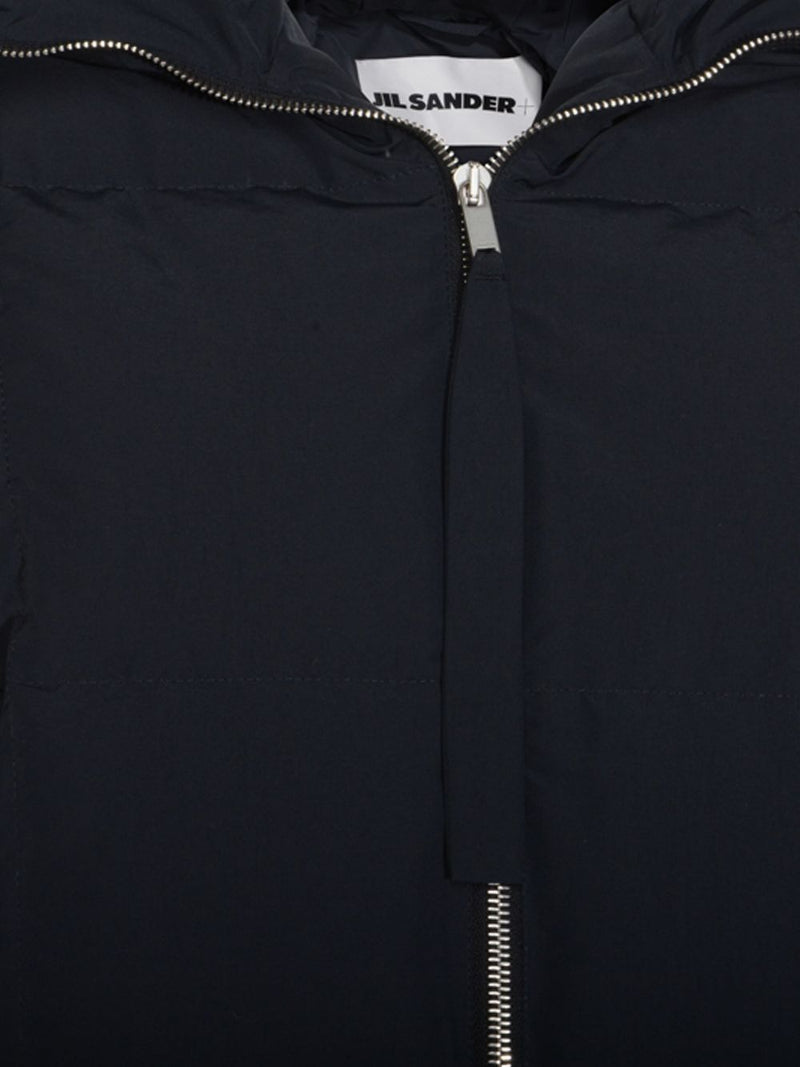 Jil Sander Plus Hooded down jacket | Urbalenti™ NYC