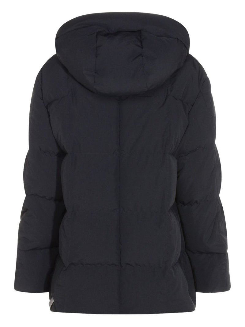 Jil Sander Plus Hooded down jacket | Urbalenti™ NYC