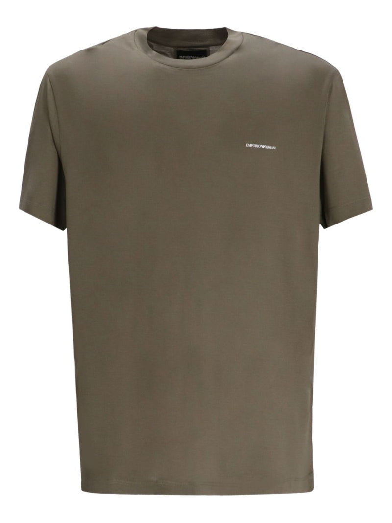 Emporio Armani Logo cotton blend t-shirt | Urbalenti Variant 1 | Urbalen... | Urbalenti™ NYC