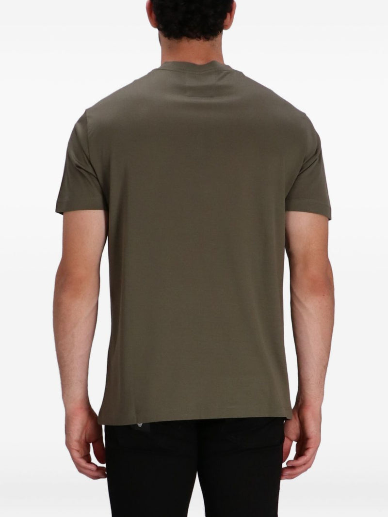 Emporio Armani Logo cotton blend t-shirt | Urbalenti Variant 1 | Urbalen... | Urbalenti™ NYC