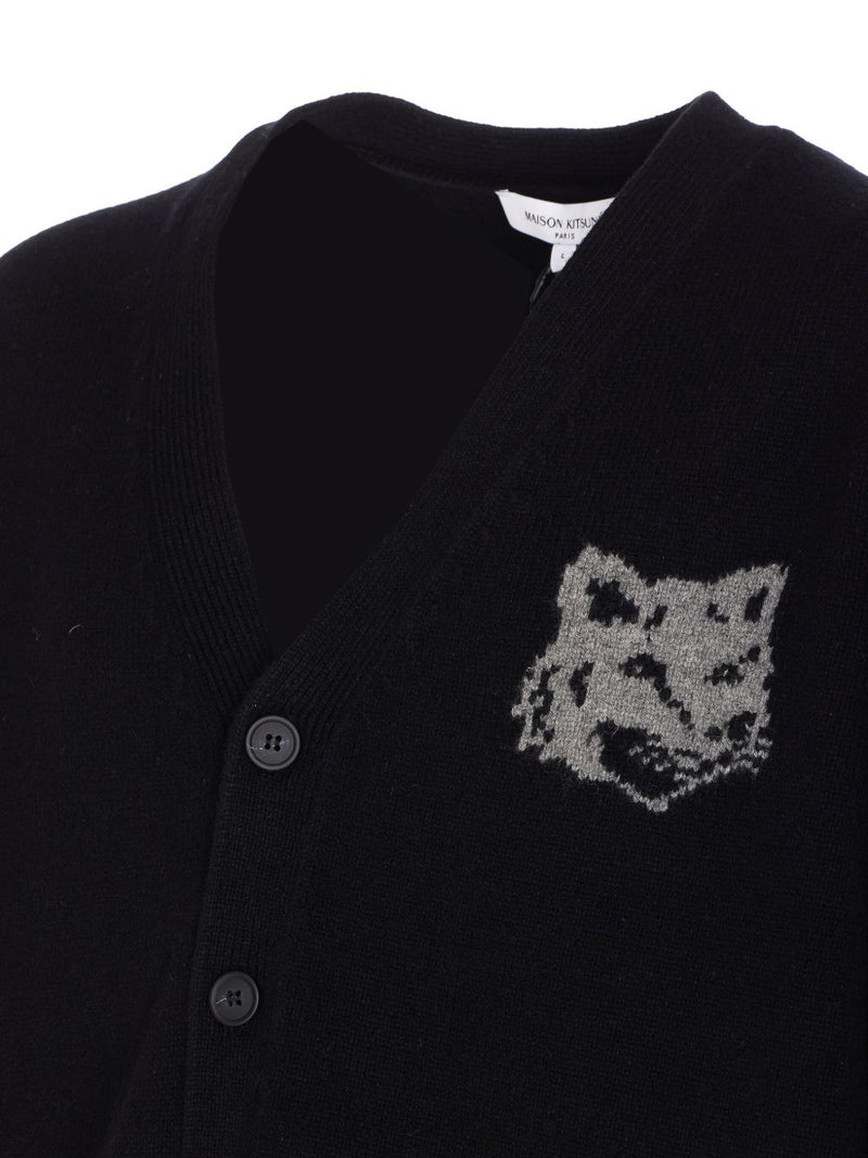 Maison Kitsuné Maison Kitsuné Cardigan with buttons