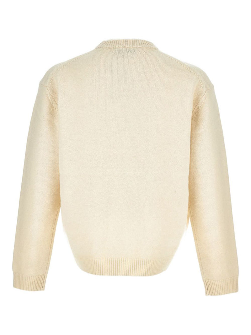 Maison Kitsuné Maison Kitsuné Fox Head-intarsia sweater