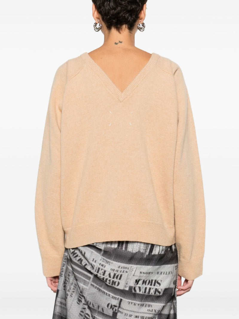 Maison Margiela Brown Sweater | Urbalenti™ NYC