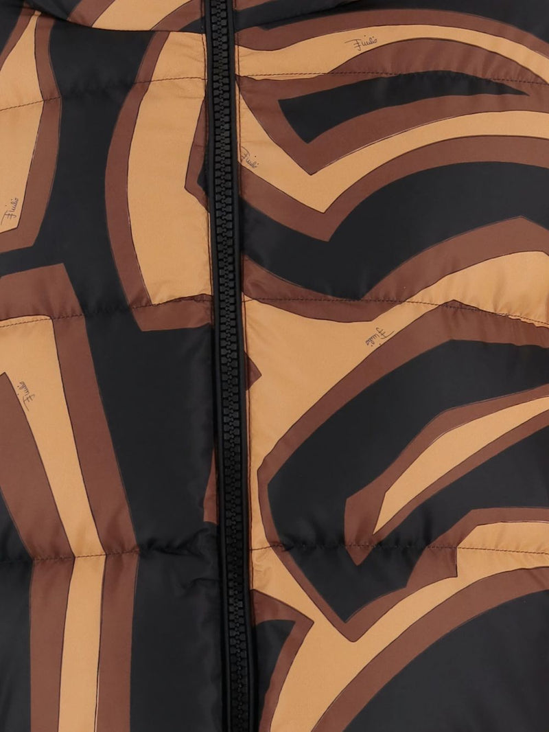 Pucci Printed nylon down jacket | Urbalenti™ NYC
