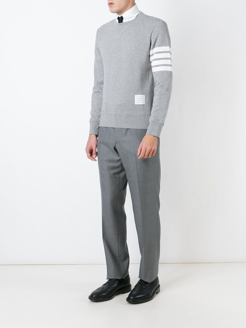 Thom Browne Thom Browne Relaxed fit Crafted in Japan Cotton crewneck sweatshirt