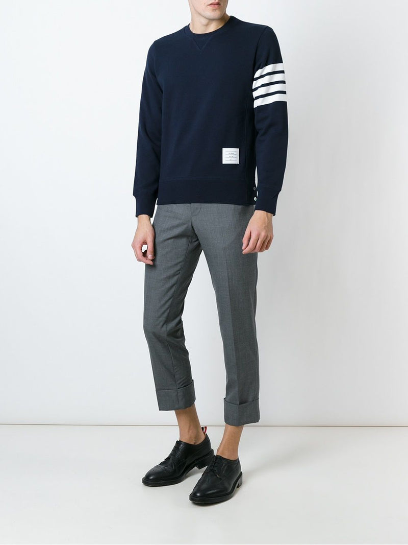 Thom Browne Thom Browne Relaxed fit Crafted in Japan Cotton crewneck sweatshirt