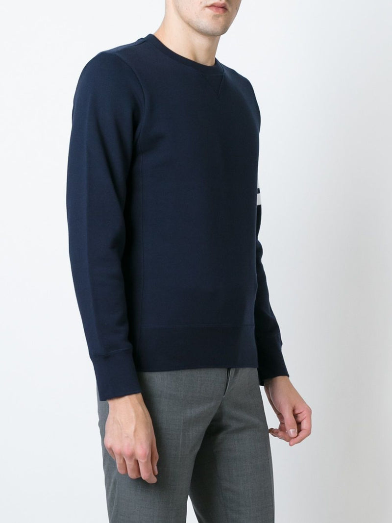 Thom Browne Thom Browne Relaxed fit Crafted in Japan Cotton crewneck sweatshirt
