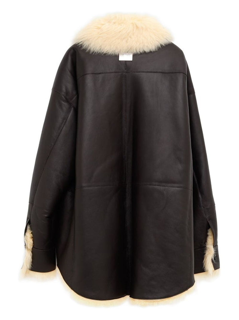 Acne Studios Acne Studios Leather shearling jacket