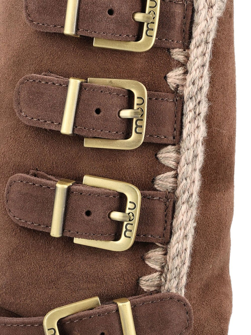 Mou Mou Eskimo 40 Buckle Straps boots