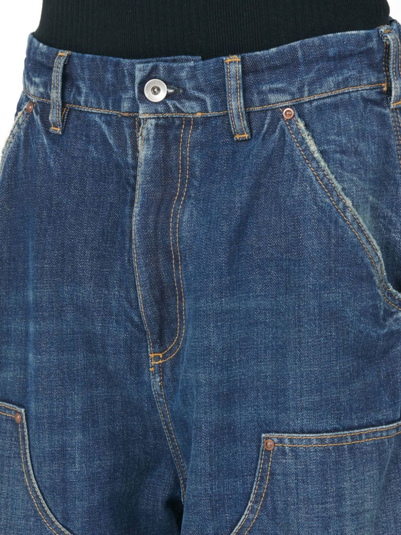 Maison Margiela Wide-leg denim jeans | Urbalenti™ NYC