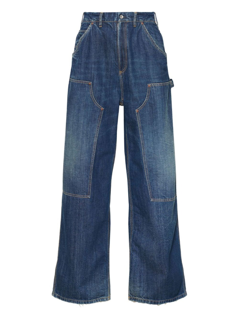 Maison Margiela Wide-leg denim jeans | Urbalenti™ NYC