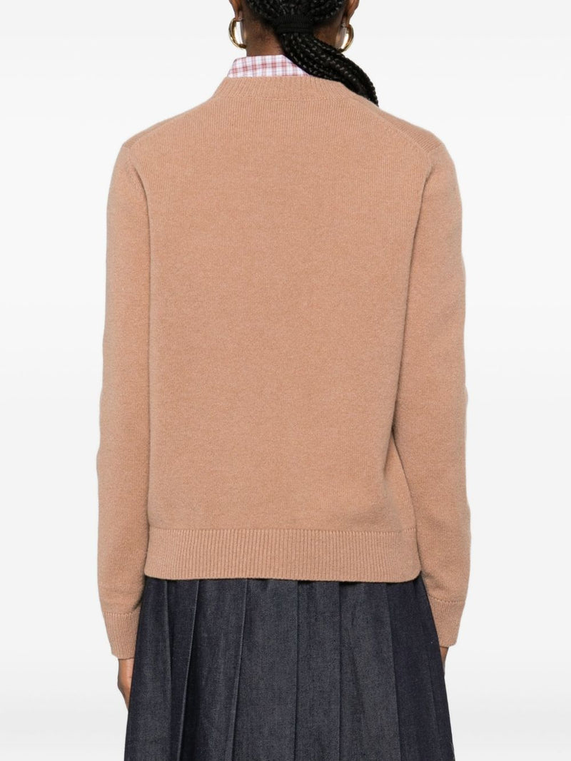 Maison Kitsuné Maison Kitsuné Baby Fox wool jumper