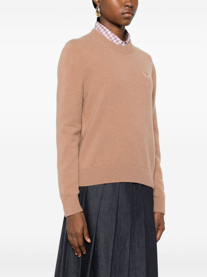 Maison Kitsuné Maison Kitsuné Baby Fox wool jumper