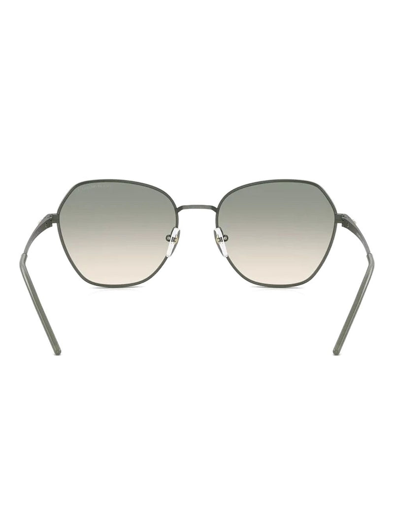 Emporio Armani Irregular Shape Women'S Sunglasses - Brown | Urbalenti |... | Urbalenti™ NYC