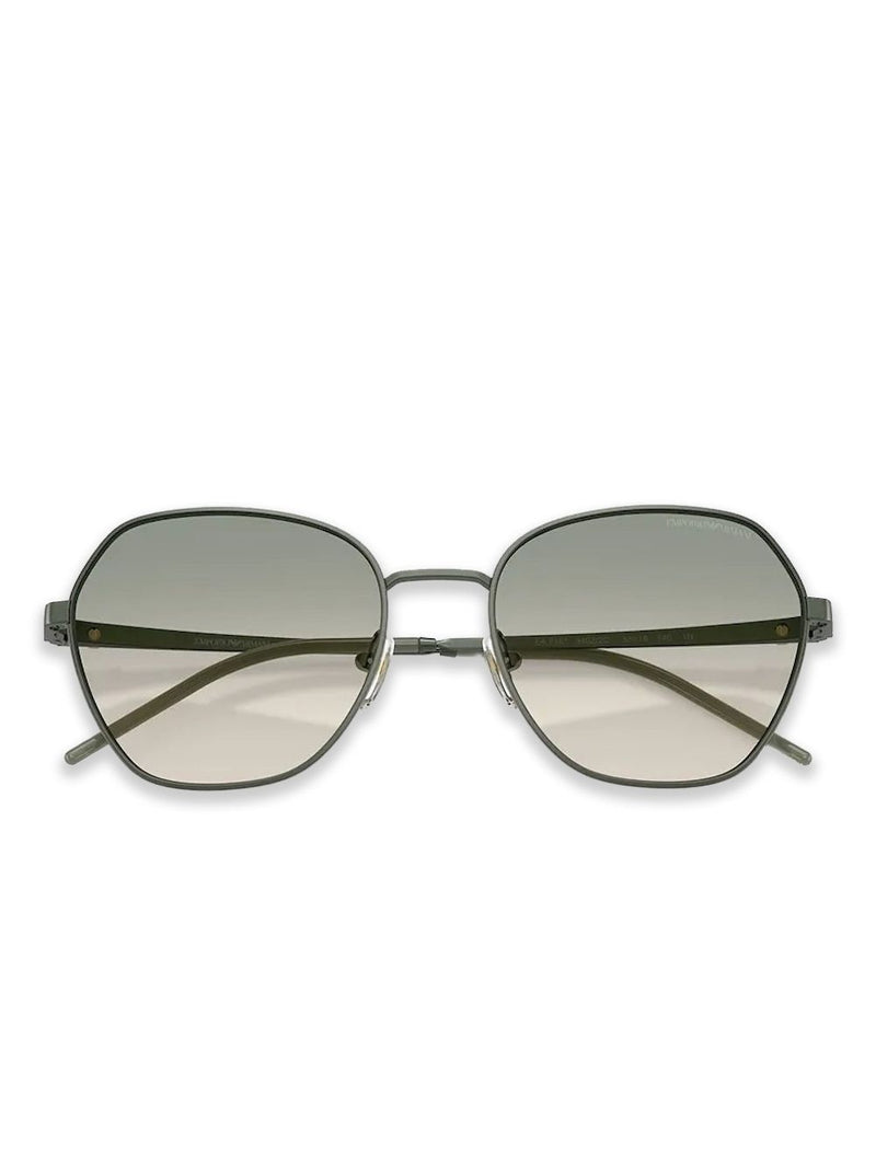 Emporio Armani Irregular Shape Women'S Sunglasses - Brown | Urbalenti |... | Urbalenti™ NYC