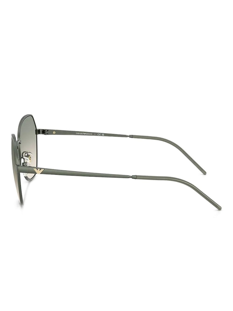 Emporio Armani Irregular Shape Women'S Sunglasses - Brown | Urbalenti |... | Urbalenti™ NYC