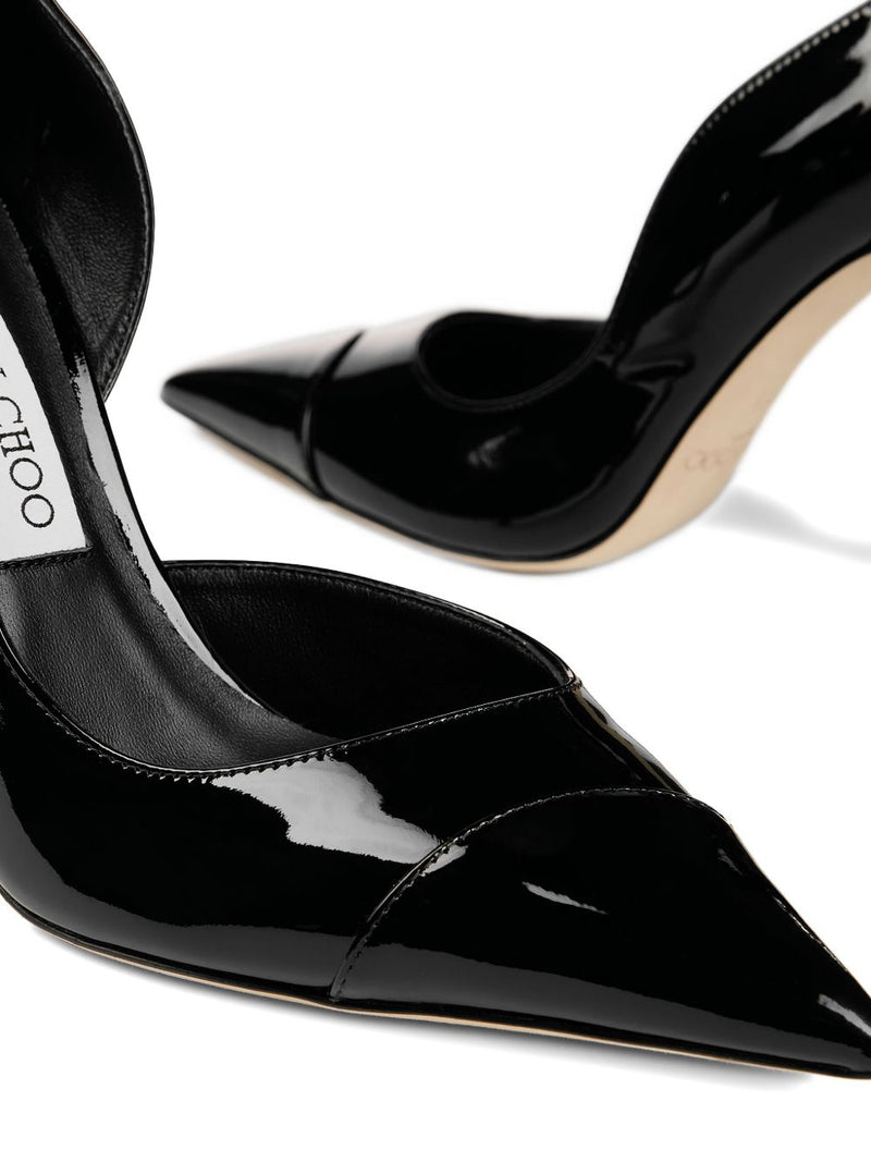 Jimmy Choo Brigitte 100 Patent Leather Pumps | Urbalenti™ NYC