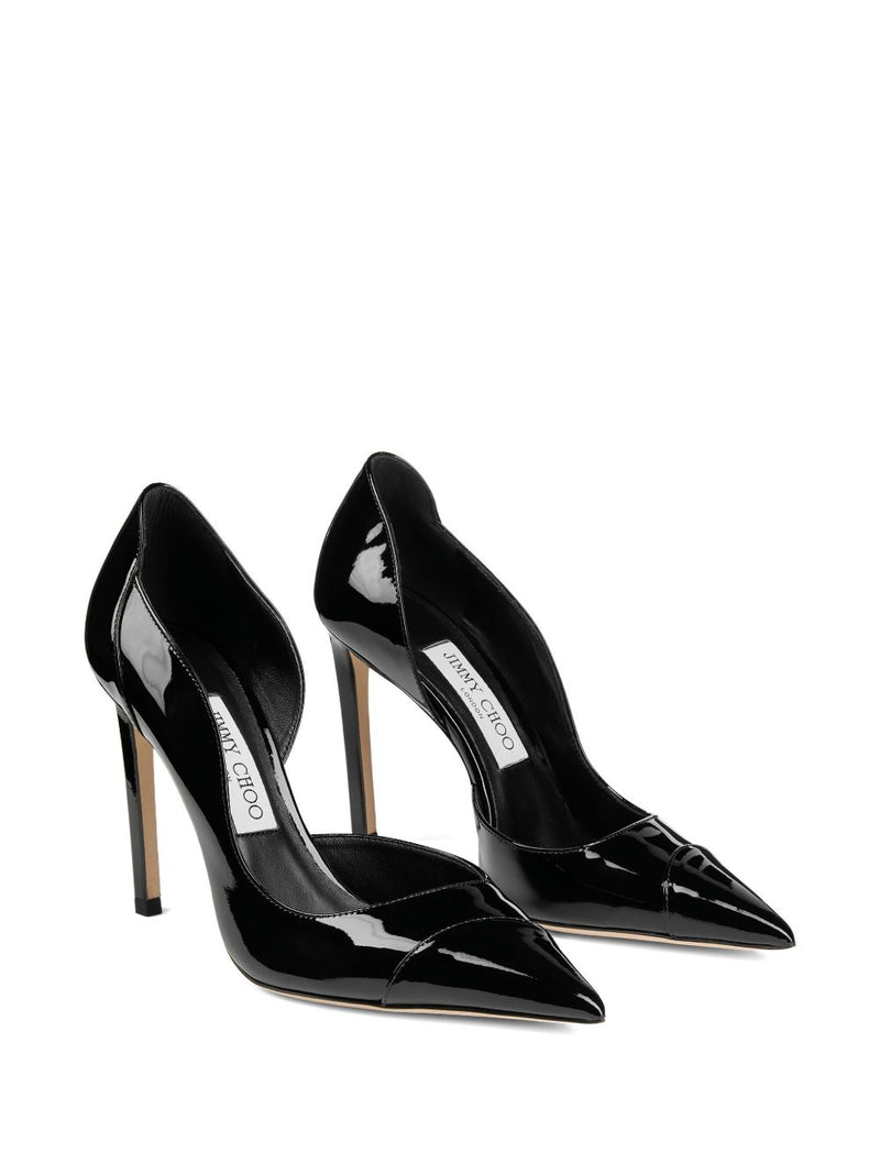 Jimmy Choo Brigitte 100 Patent Leather Pumps | Urbalenti™ NYC