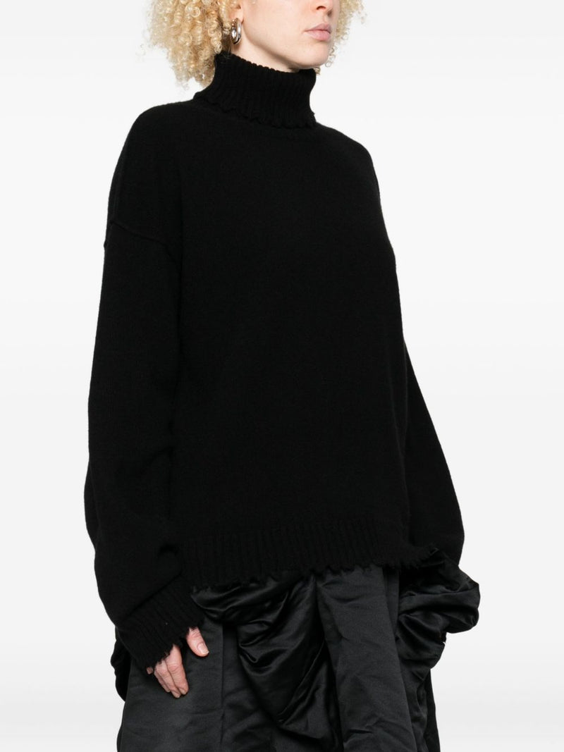Uma Wang Uma Wang Cashmere turtle-neck jumper