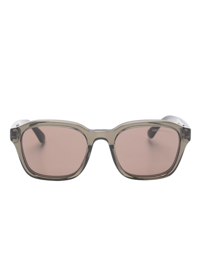 Emporio Armani Irregular Shape Men'S Sunglasses - Brown - Style 354-AI25 | Urbalenti™ NYC