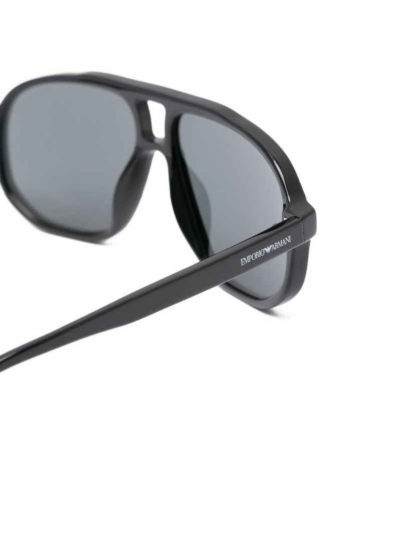 Emporio Armani Men'S Pilot Sunglasses - Grey | Urbalenti™ NYC