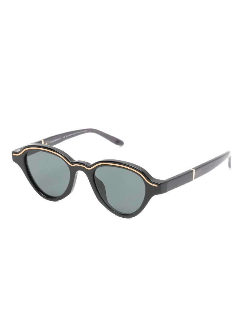 Emporio Armani Men’S Irregular-Shaped Sunglasses | Urbalenti | Urbalenti... | Urbalenti™ NYC