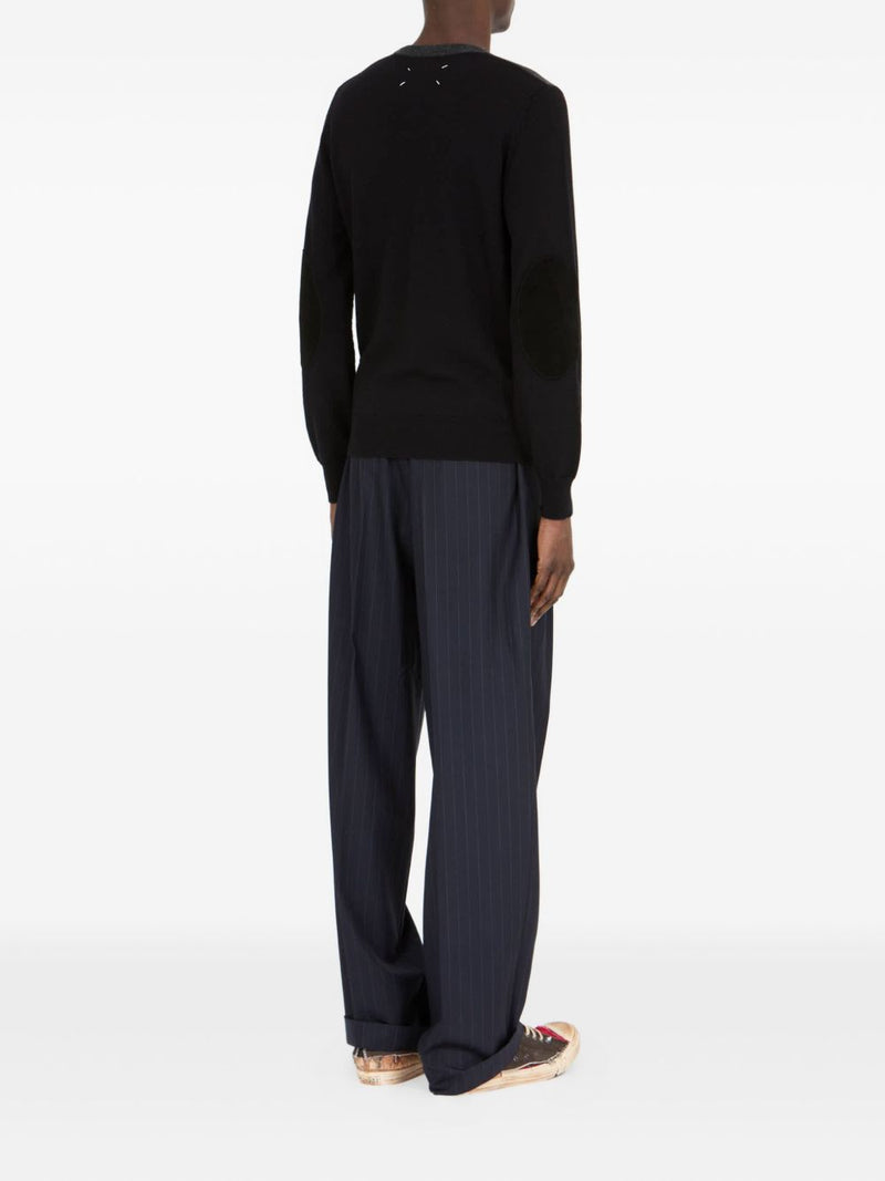 Maison Margiela Sweaters Black - Black Wool | Urbalenti™ NYC