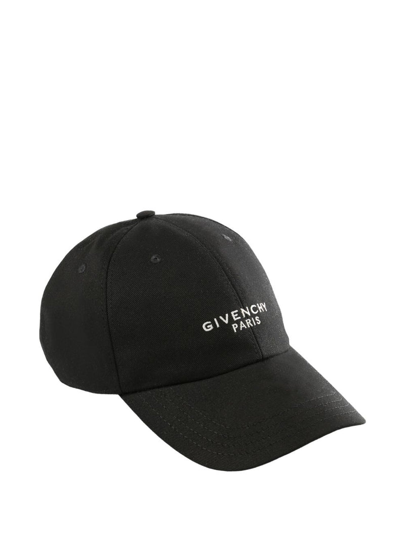 Givenchy Givenchy Paris Embroidered Cap In Cotton