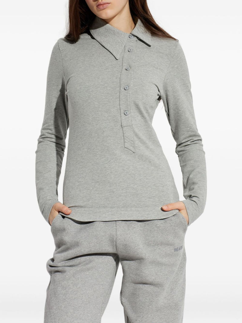 The Attico Cotton polo shirt | Urbalenti™ NYC