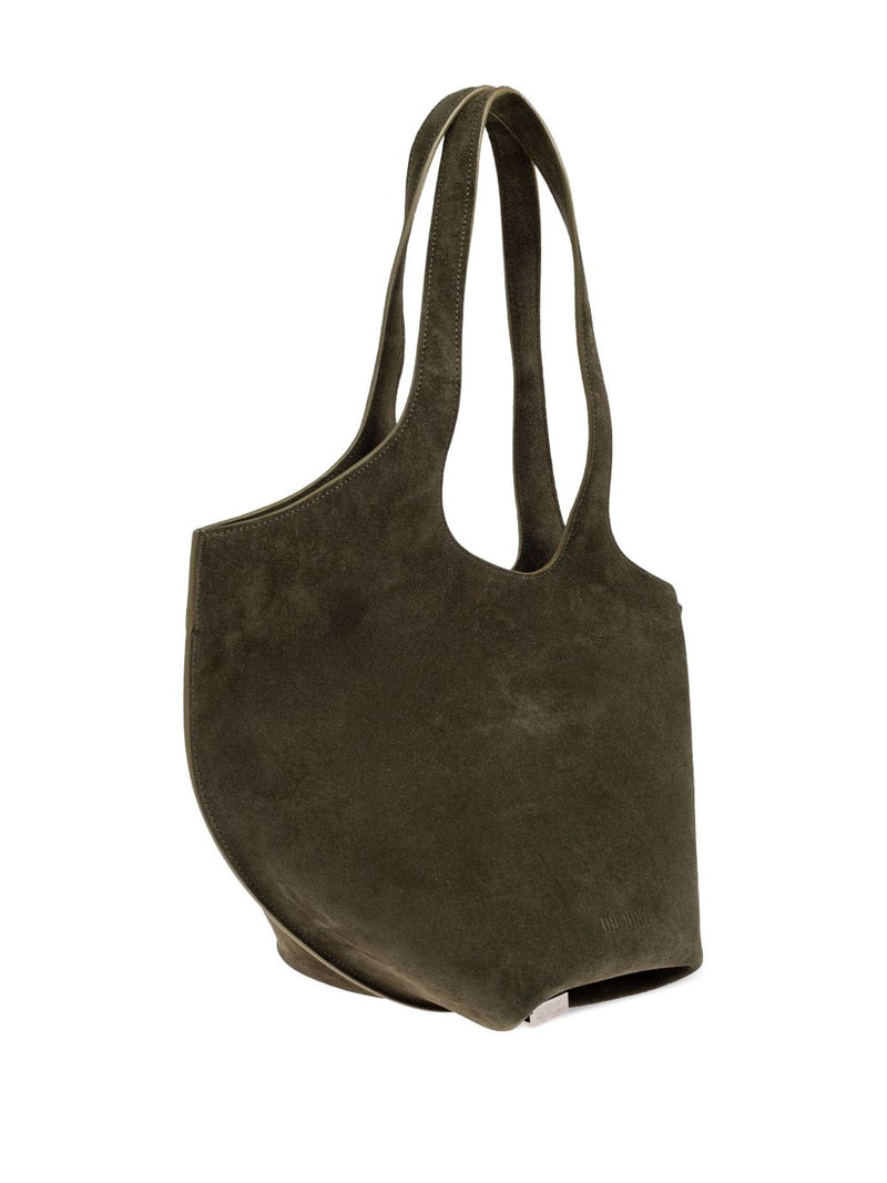 The Attico "La Scoop'' Military Green Shoulder Bag | Urbalent... | Urbalenti™ NYC