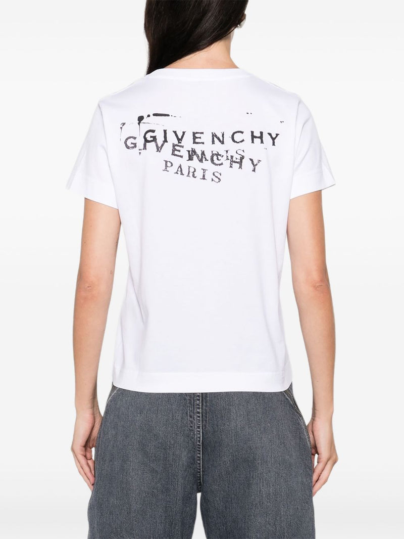Givenchy Logo cotton t-shirt Variant 6 | Urbalenti™ NYC