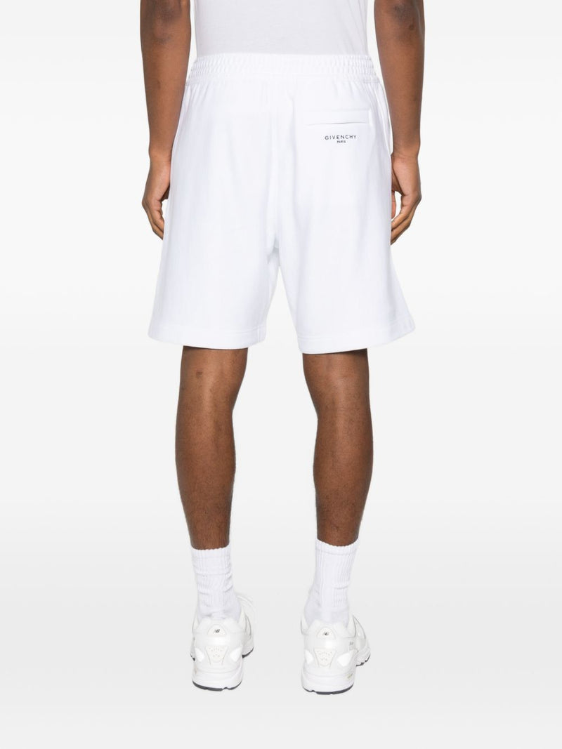 Givenchy Logo cotton shorts | Urbalenti™ NYC