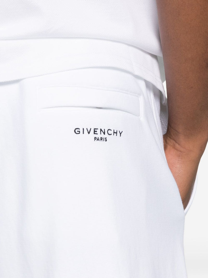 Givenchy Logo cotton shorts | Urbalenti™ NYC