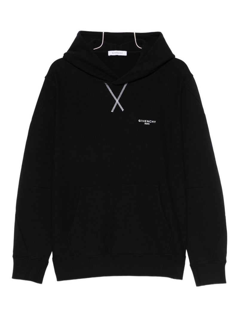 Givenchy Logo cotton hoodie Variant 1 | Urbalenti™ NYC