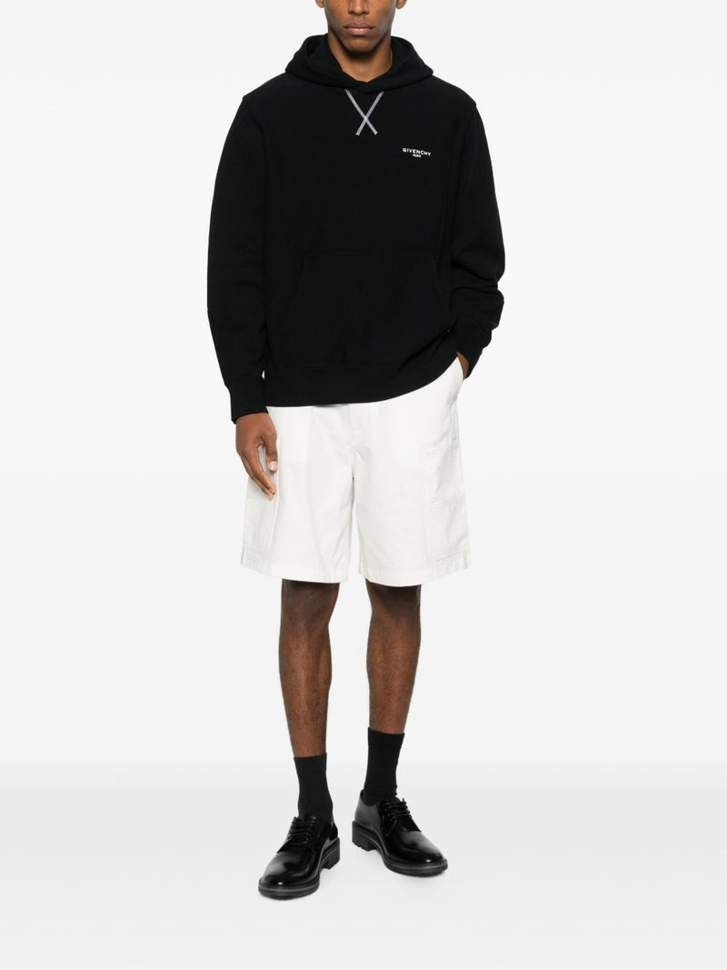 Givenchy Logo cotton hoodie Variant 1 | Urbalenti™ NYC
