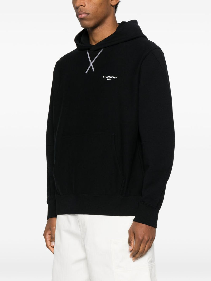 Givenchy Logo cotton hoodie Variant 1 | Urbalenti™ NYC