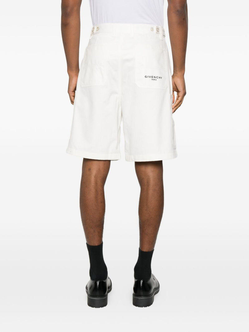Givenchy Denim cargo shorts | Urbalenti™ NYC